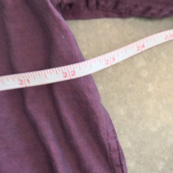 Bugatchi Plum Solid Brushed Twill Classic Fit - Picture 12 of 12